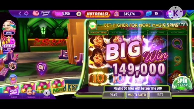 Playing Pop Slots Game on iPhone смотреть онлайн