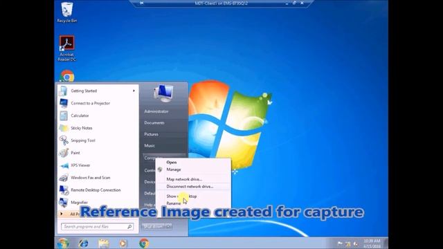 Capture and Deploy Windows 7 image using MDT смотреть онлайн