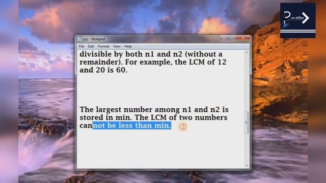 WAP IN C TO FIND LCM OF TWO NUMBERS|| C PROGRAMMING|| PenKiller смотреть онлайн