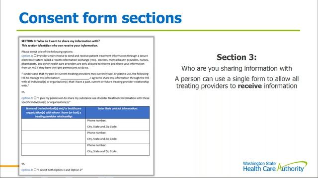 An Overview of the Health Care Authority’s Substance Use Disorder Consent Management Guidance смотреть онлайн