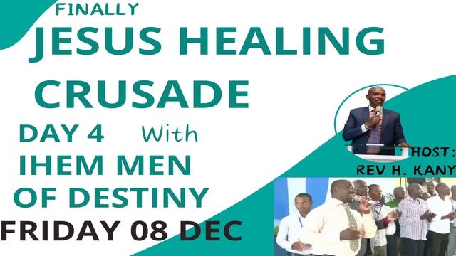 JESUS HEALING CRUSADE DAY 4 || MINISTERING: IHEM MEN OF DESTINY смотреть онлайн