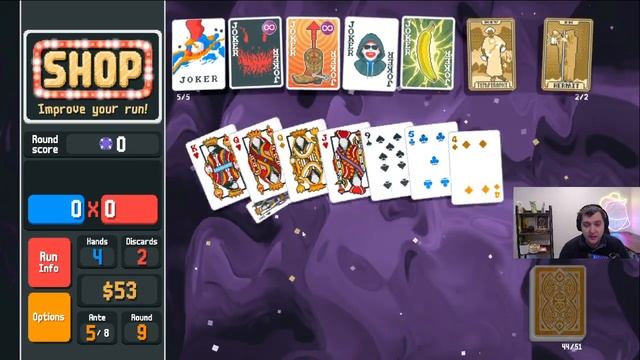 Balatro | Episode 28 | Yellow Deck | Purple Chip Stake | See banana, take banana! смотреть онлайн