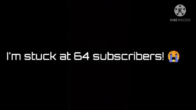 I'M STUCK AT 64 SUBSCRIBERS! 😭 смотреть онлайн