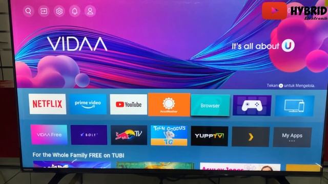 Cara menambah disney+ di smartv toshiba OS Vidda смотреть онлайн