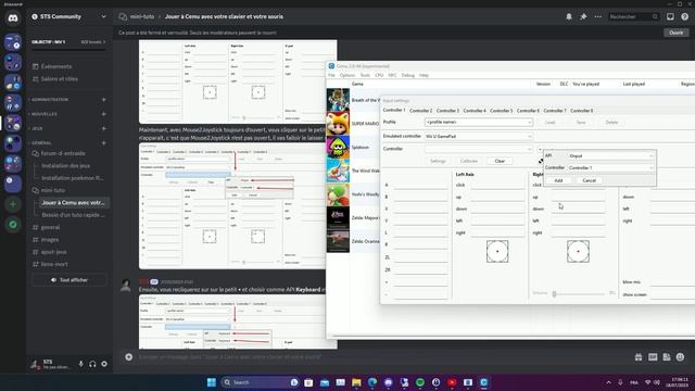 TUTO DISCORD #2 : JOUER A CEMU AVEC VOTRE CLAVIER SOURIS смотреть онлайн