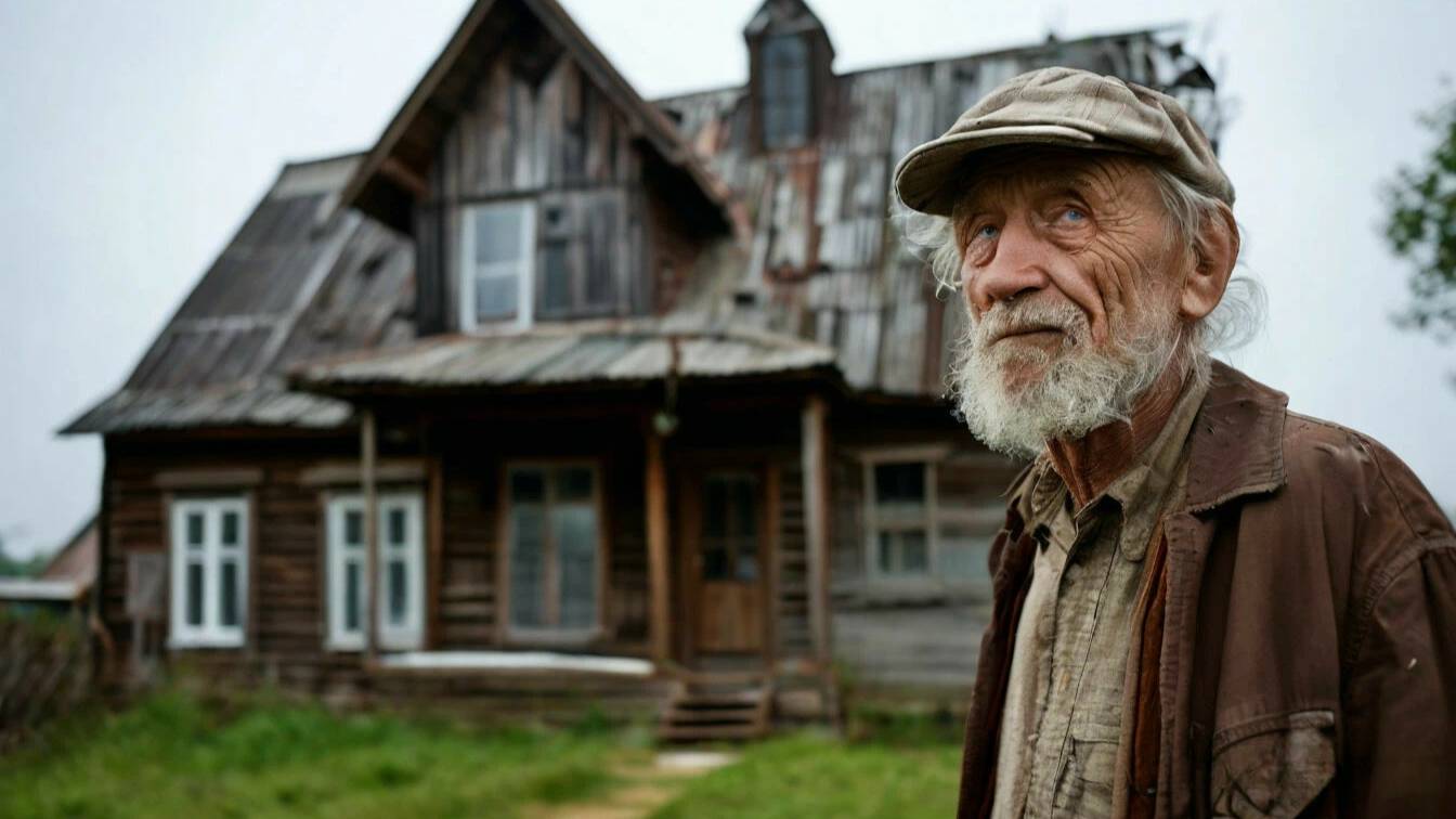 65-летний мужчина покупает старый дом и реновирует его до нового состояния смотреть онлайн