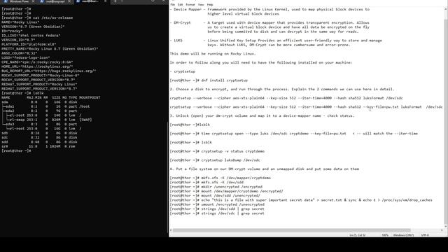 Tuesday Tech Tip - Showcasing the Power of dm-crypt on Linux смотреть онлайн