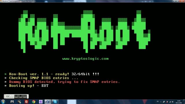 Windows Passwort umgehen mit [KON BOOT] (in HD) смотреть онлайн