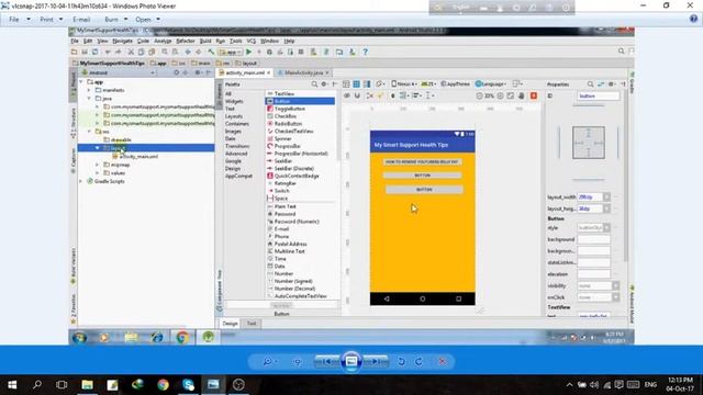 How to Create Simple Static Informative android app using Android Studio in bangla class 5 смотреть онлайн