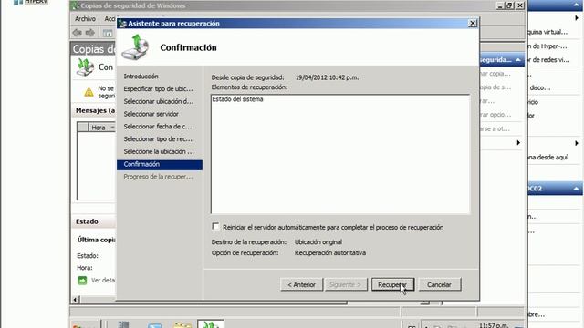 Restauracion de Controlador de Dominio en Windows Server 2008 R2 смотреть онлайн