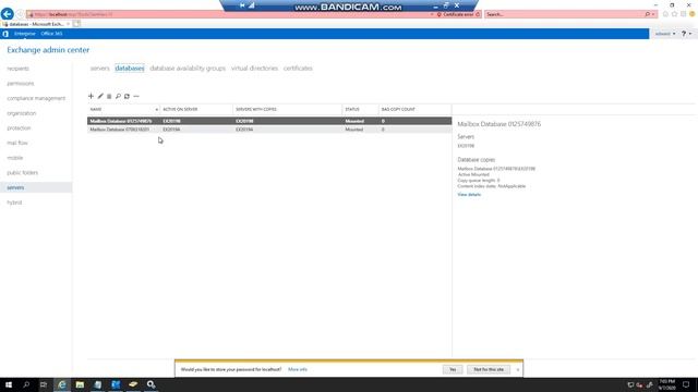 Exchange 2019:- Enable Circular logging on your mailbox stores смотреть онлайн