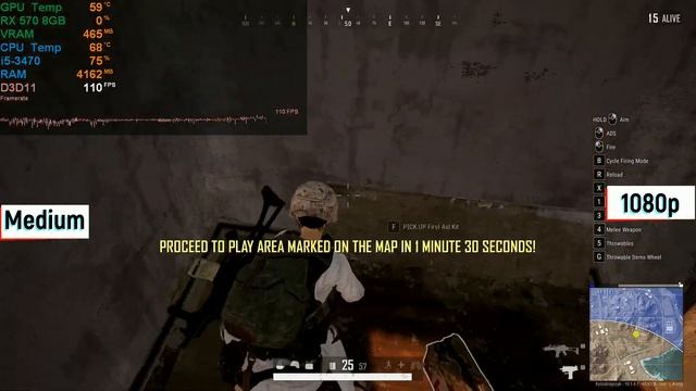 PUBG Season 10 | Karakin Map | All Settings | i5-3470 | RX 570 8GB |8GB RAM DDR3 |1080p PC Benchmar смотреть онлайн