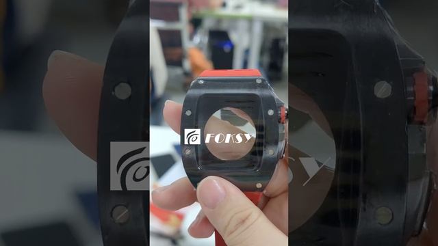 Foksy Watch Chiara - Apple Watch Case Bucket Shape - Display in Different Colors смотреть онлайн