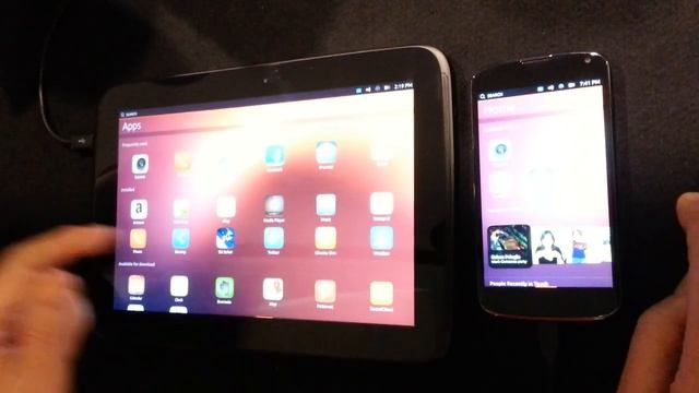 MWC2013 : 우분투 포 폰과 태블릿 OS 소개 : Ubuntu for Phone&Tablet смотреть онлайн