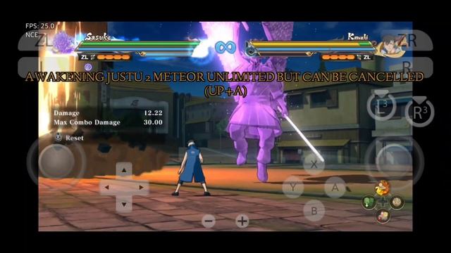 SASUKE RINNEGAN MOD MOVESET | NARUTO ULTIMATE NINJA STORM CONNECTIONS| YUZU EMULATOR GAMEPLAY #yuzu