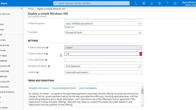 Creating a VM from an Azure Resource Manager template смотреть онлайн