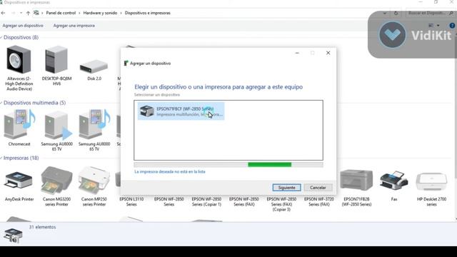 ✅Conectar y configurar IMPRESORA Epson Workforce y Expression a Red WIFI📌 смотреть онлайн