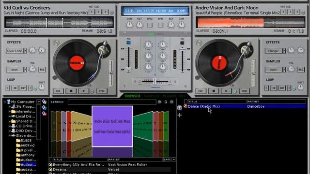 TC Mixing on Virtual DJ screen captured by Camstudio with divx HD codec смотреть онлайн