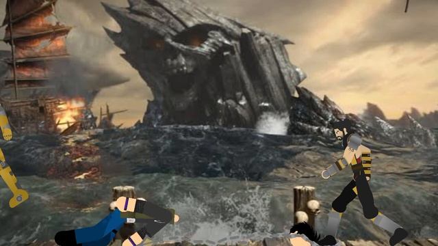 Mortal Kombat Animation Part 1 / Stick Nodes Pro смотреть онлайн