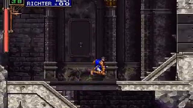 Akumajō Dracula X: Gekka no Yasōkyoku (Sega Saturn) on Yabause emulator смотреть онлайн