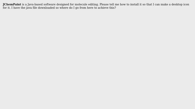 Ubuntu: How do I install JChemPaint? смотреть онлайн