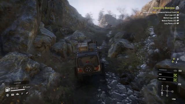 Jeep Wrangler Hill Climb SnowRunner смотреть онлайн