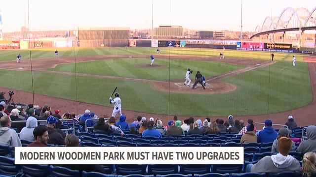 MLB requiring new upgrades at Modern Woodmen Park смотреть онлайн