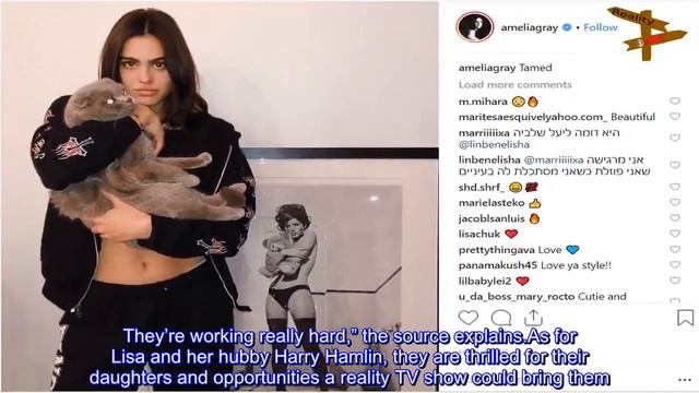 Lisa Rinna’s Daughters Amelia Gray and Delilah Belle May Be Getting Their Own Reality TV Show смотреть онлайн
