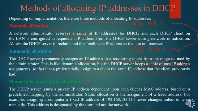 Lecture 19 DHCP | System and Network Administration Linux Based смотреть онлайн