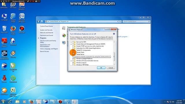 Tutorial mengaktivkan fitur telnet windows 7 смотреть онлайн