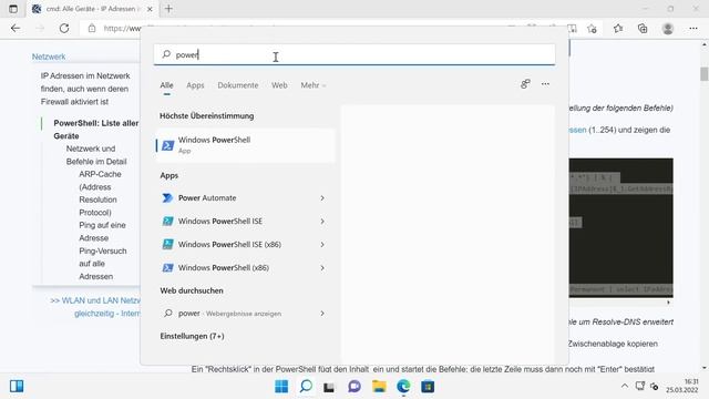 IP Adressen im Netzwerk anzeigen - ganz ohne Tools смотреть онлайн