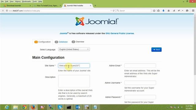 How To Install Joomla on VPS - Tutorial for Beginners смотреть онлайн