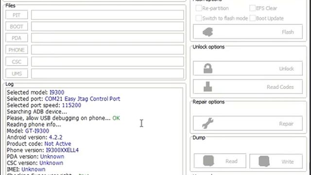 How to repair imei number on Samsung I9300 by Z3X смотреть онлайн