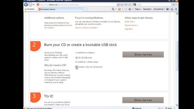 Ubuntu 12.04 LTS - 1.0 Grabar CD Ubuntu desde Windows смотреть онлайн