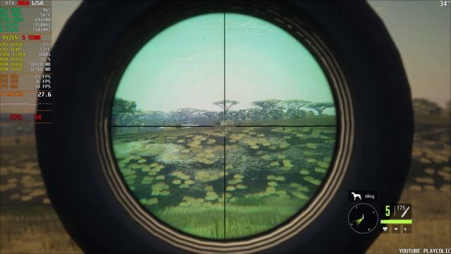 TheHunter Call of the Wild RTX 3060 12GB + AMD RYZEN 5 5500 ( Ultra Graphics RTX OFF / DLSS ON ) смотреть онлайн