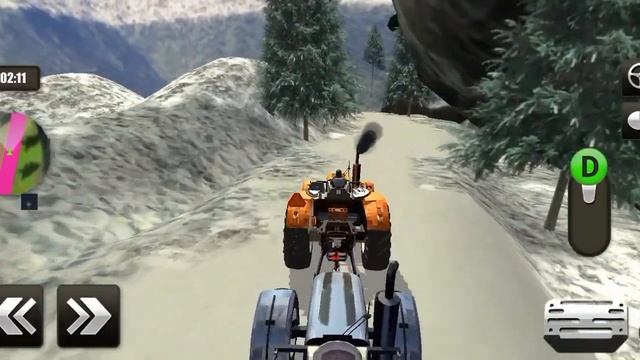 Real Cargo Tractor Pulling Simulator - Offroad Chained Truck Towing Rescue - Android GamePlay смотреть онлайн