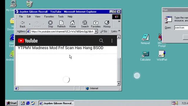 Peppa Pig BSOD Hub Official Has Windows 98 BSOD смотреть онлайн