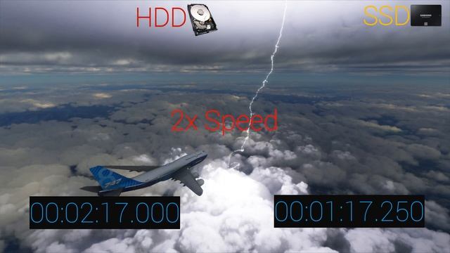 Microsoft Flight Simulator 2020 SSD vs Hard Drive Load Time Benchmark смотреть онлайн