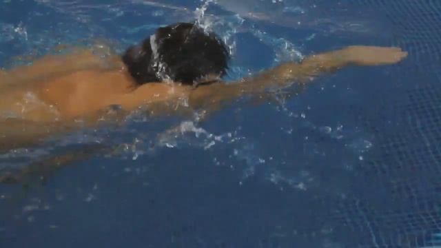 Front crawl Swimming technique - arms underwater смотреть онлайн