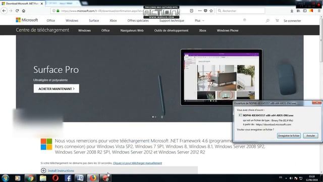 تحميل و تنصيب Net Framwork 4,6 من موقع أصلي و رابط مباشر смотреть онлайн