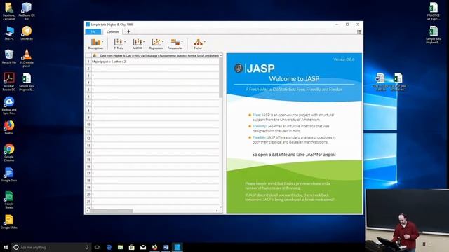 JASP Demo 1: Downloading, installing, and opening files смотреть онлайн