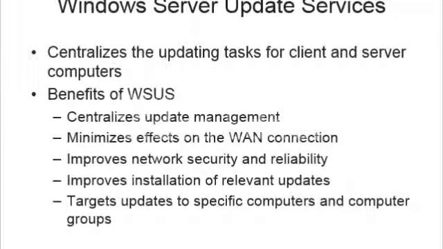 Managing and Monitoring a Windows Server 2008 Network - Part 2 смотреть онлайн