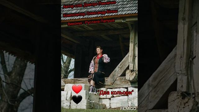 "Два кольори" українська пісня 🎶🎶🎶 ❤🖤🎶🎶🎶 смотреть онлайн