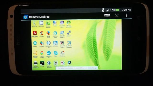 Remote control Windows from Android phone with Chrome Remote Desktop смотреть онлайн