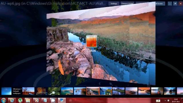 change windows logon background... смотреть онлайн