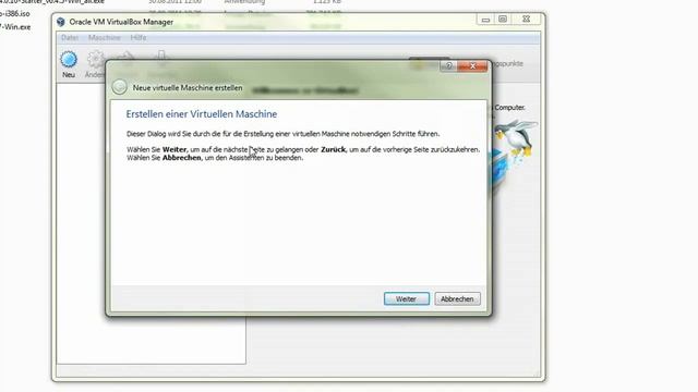 03 Eine neue Virtuelle Maschine in Virtual Box Portable anlegen смотреть онлайн