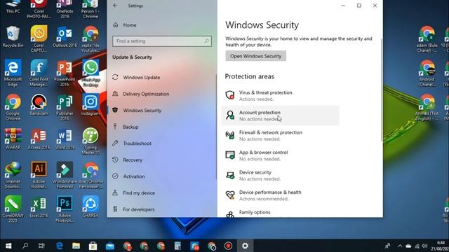 Cara Mengaktifkan Antivirus Di Laptop/Pc Windows 10 смотреть онлайн