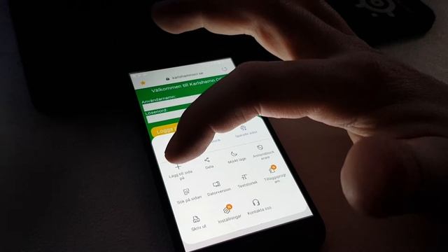 Lägga till genväg för hemsida på hemskärmen Android / Samsung Internet смотреть онлайн