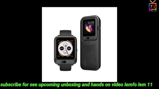 LEMFO lem 11 android smartwatch newest preview and Specifications with speaker and battery dock смотреть онлайн