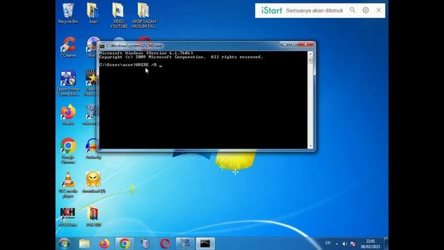 CARA MENCARI FILE DI WINDOWS MENGGUNAKAN CMD смотреть онлайн
